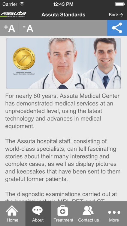 Treatment in Israel – mobile app