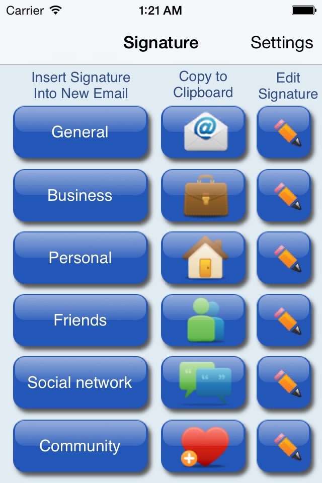 Email Signature Lite screenshot 3