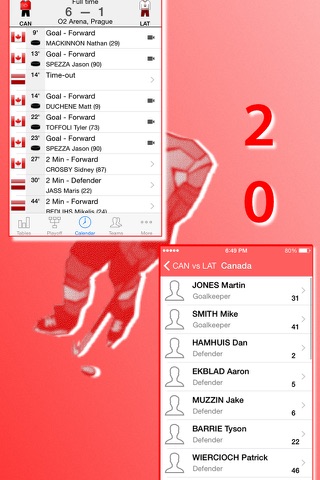 World Hockey 2015 - All Goals screenshot 3