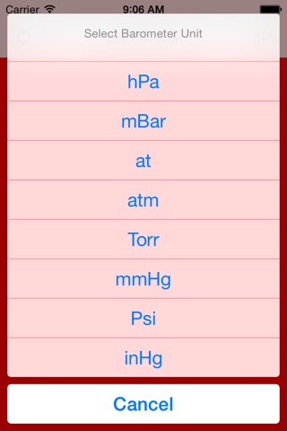 Barometer and Altimeter screenshot 3