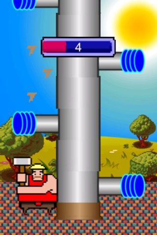 A Fat Furious Plumberman Attempt - Help him Achieve his Target! screenshot 2