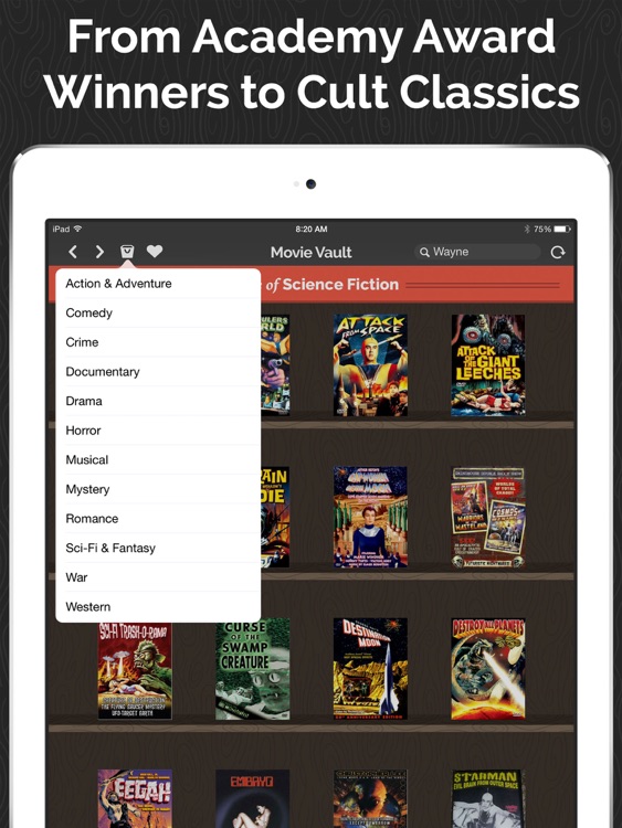 Movie Vault for iPad - Watch Great Classic Films for Free
