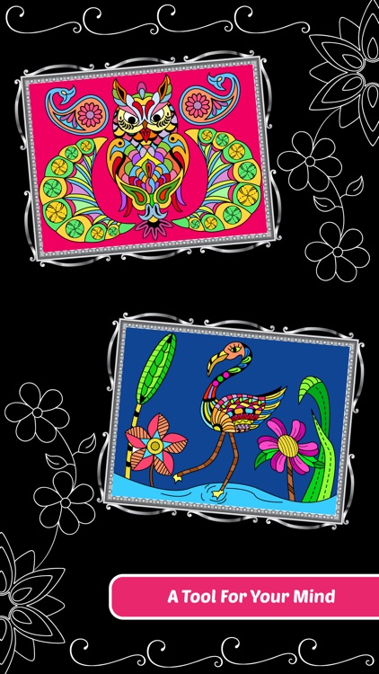 Love Birds Art Class: Adults Coloring Book