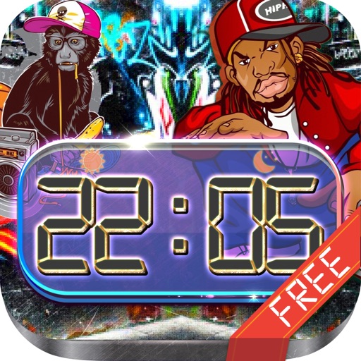 iClock – Hip Hop : Alarm Clock Wallpapers , Frames and Quotes Maker For Free icon