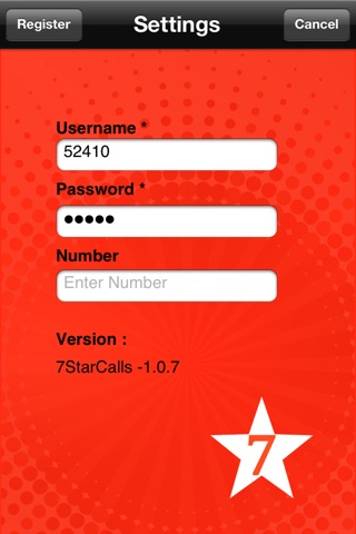 7StarCalls screenshot 2