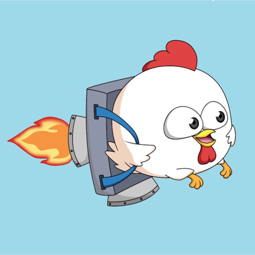 Jetpack Chicken: Fit the Bird Through Obstacles Icon