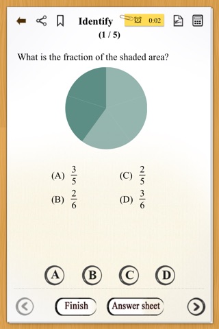 Fractions Quiz Pro screenshot 3