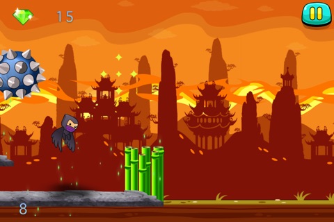 A Pet Flappy Ninja In An Epic Air Battle Showdown! - Pro screenshot 2