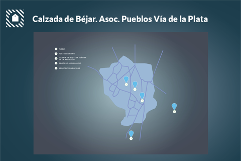 Calzada de Béjar. Pueblos de la Vía de la Plata screenshot 2