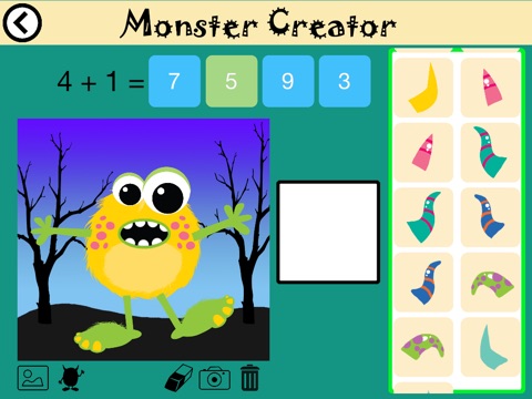 Monster Creator Math screenshot 3