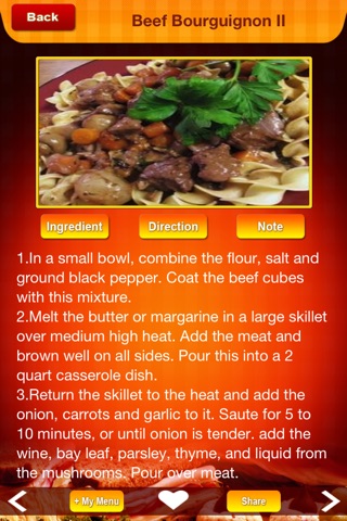 French Food Recipes  Cook Special French Meal screenshot 3