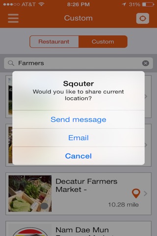 Sqouter screenshot 4