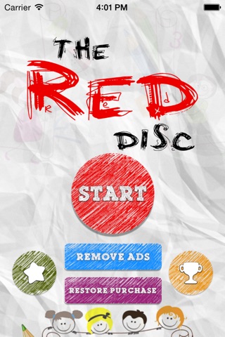 The Red Disc - Don't tap on red disc screenshot 2