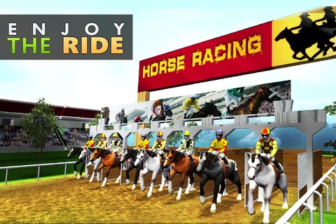 Horse Racing Simulator 3D – Virtual Horseback riding Game screenshot 2