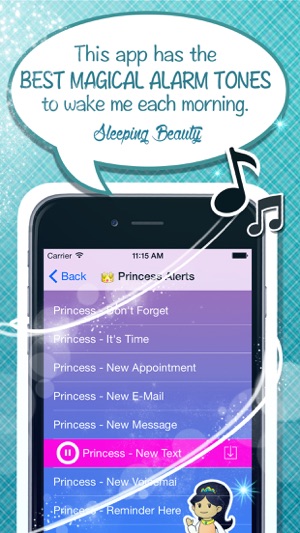 Princess Ringtones - Magical Tones and Alert Sounds(圖2)-速報App