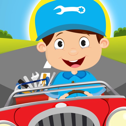 Toddler Milo, Cars, trains and planes puzzles icon