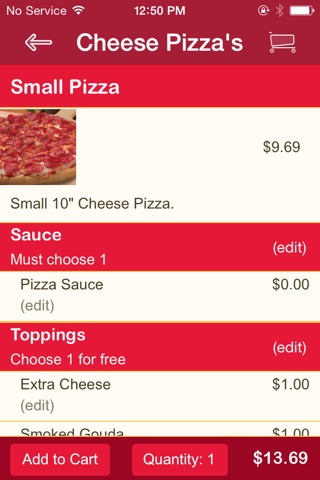Steve's Pizza screenshot 3