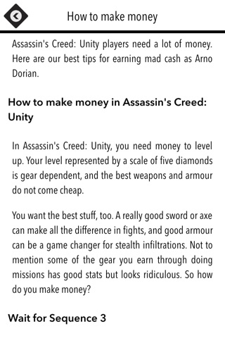 Complete Guide for Assassin's Creed Unity - Videos,Sequence & Make money screenshot 2