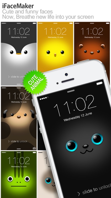 iFaceMaker ( Cute and funny faces ) : for Lock screen, Call screen, Contacts profile photo, instagram