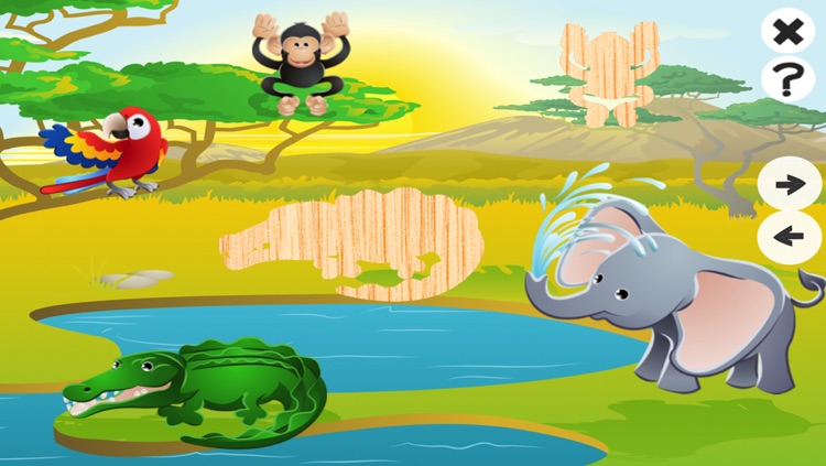 Animated Animal Puzzle For Babies and Small Children! screenshot-3