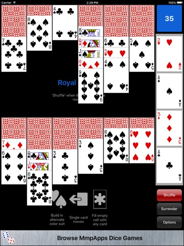 Royal Family Solitaire screenshot 3