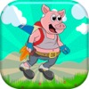Jet Pack Pig - Sonic Space Adventure via Jetpack, Rocket or Plane - Piggy Style! - iPhoneアプリ
