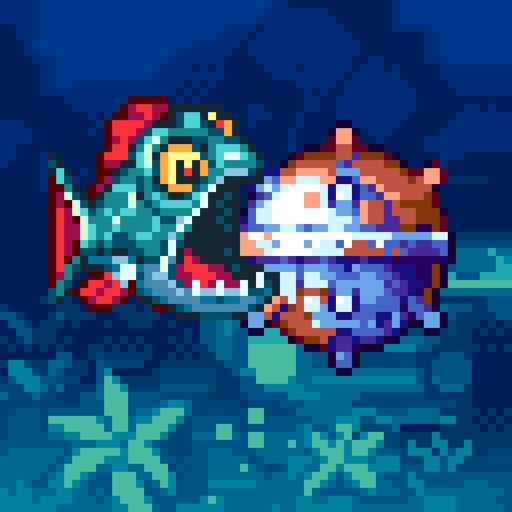 Dirty Depths - Deep Blue Water Fish Scape! Icon