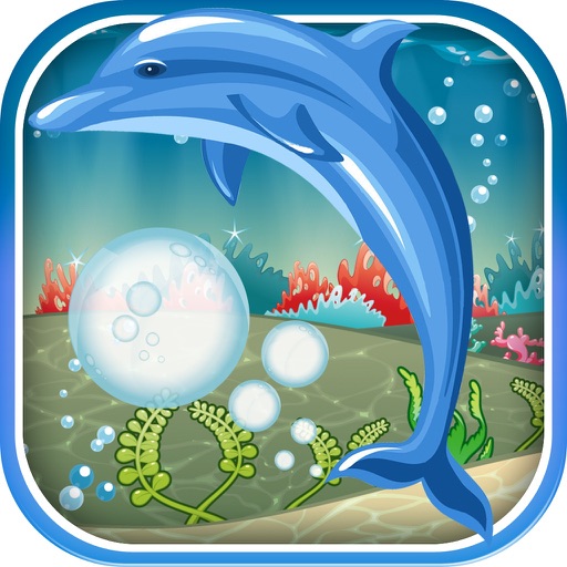 Dolphin World of Bubbles - Underwater Spheres Catcher- Free icon