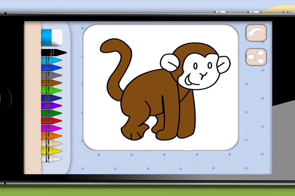 Pintar animales del zoo y de la selva – libros para colorear screenshot 3