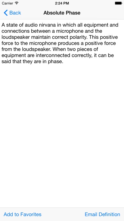 Audio Recording Terms - A Professional Glossary