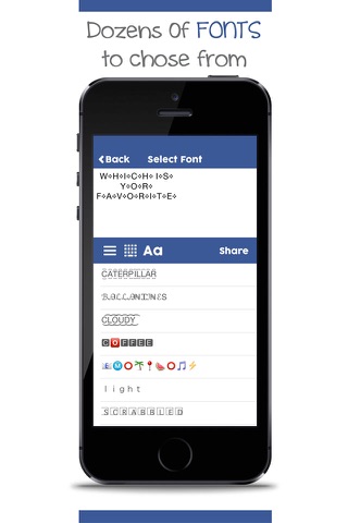 Cool Fonts: Fontifier ~ Use the Changed Fonts in your favorite social apps screenshot 3