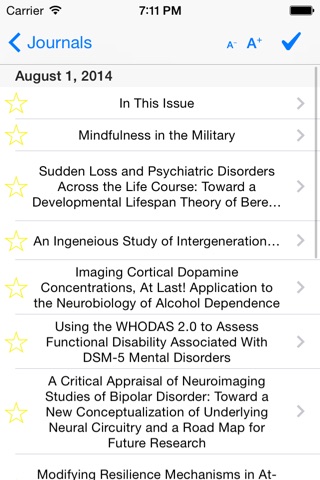 Journal Scan Psychiatry screenshot 2