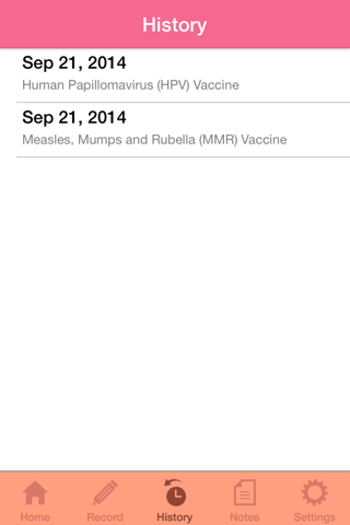 Women's Health Immunization screenshot 3