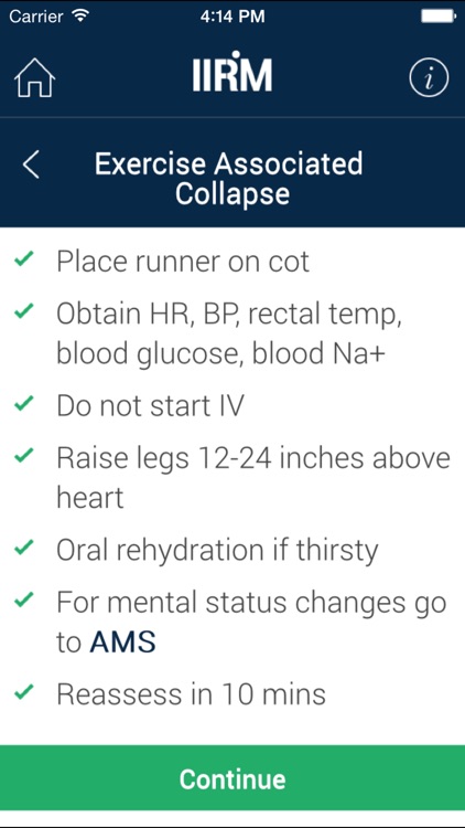 IIRM MEDICAL GUIDELINES