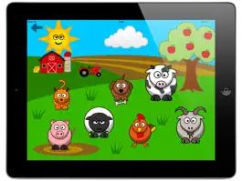 Game screenshot Funny Animals for toddlers: Discover farm animals and the wildlife of savanna, forest and jungle, with lifelike sounds and cute animations mod apk