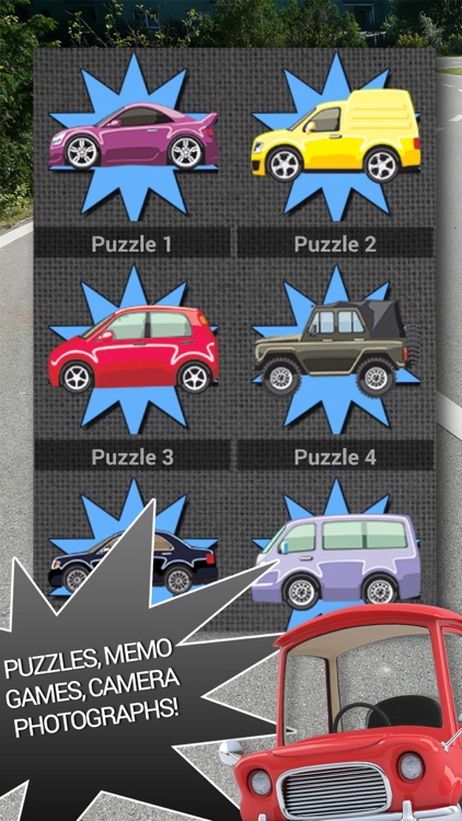 Car Puzzle Games and Photos screenshot-3