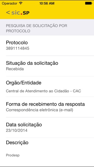 SIC.SP Sistema Integrado de Informações ao Cidadão(圖3)-速報App