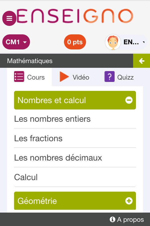 Enseigno screenshot 2