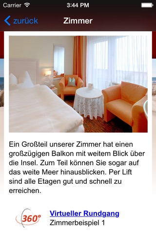 Strandhotel Wietjes Baltrum screenshot 2