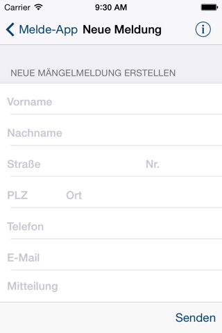 Melde-App Arnsberg screenshot 2