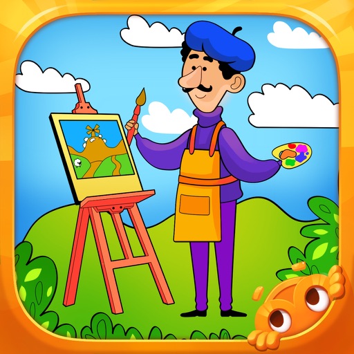 Occupations - Living Coloring iOS App
