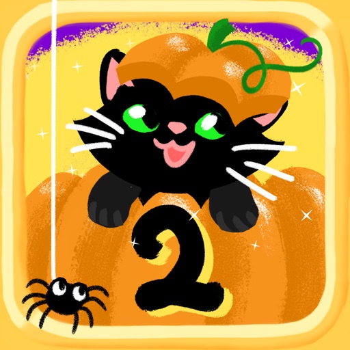 Halloween Kids Puzzles 2: Ghost, Zombie and Witch Games for Toddlers, Boys and Girls - Education Edition Icon