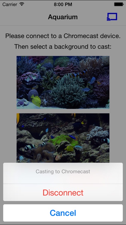 Aquarium on TV for Chromecast screenshot-3