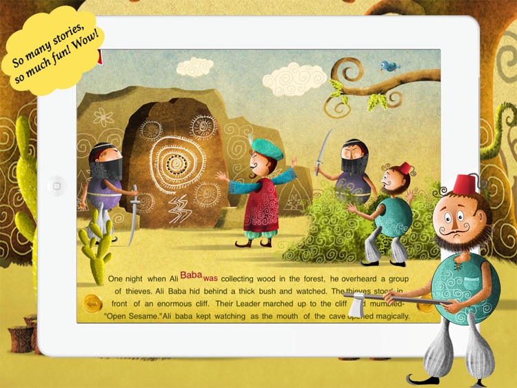 Alibaba and The Forty Thieves for children by Story Time for Kids screenshot-3