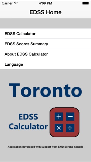 EDSS Calculator