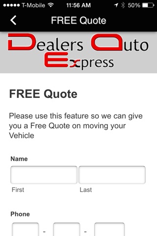 Dealers Auto Express, Inc screenshot 3