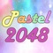 2048 Pastel: Amazing Colourful Tiles Numbers Unbeatable Puzzle Game