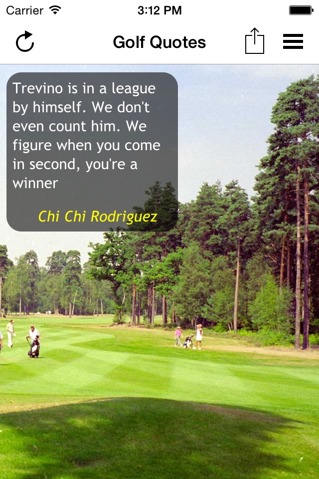 Golf Quotes screenshot 2
