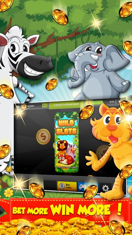 Wild slots - Big hit classic casino machine of the Wild Journey screenshot-4