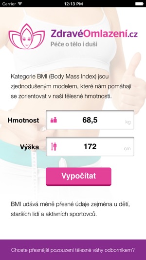 Výpočet BMI(圖2)-速報App